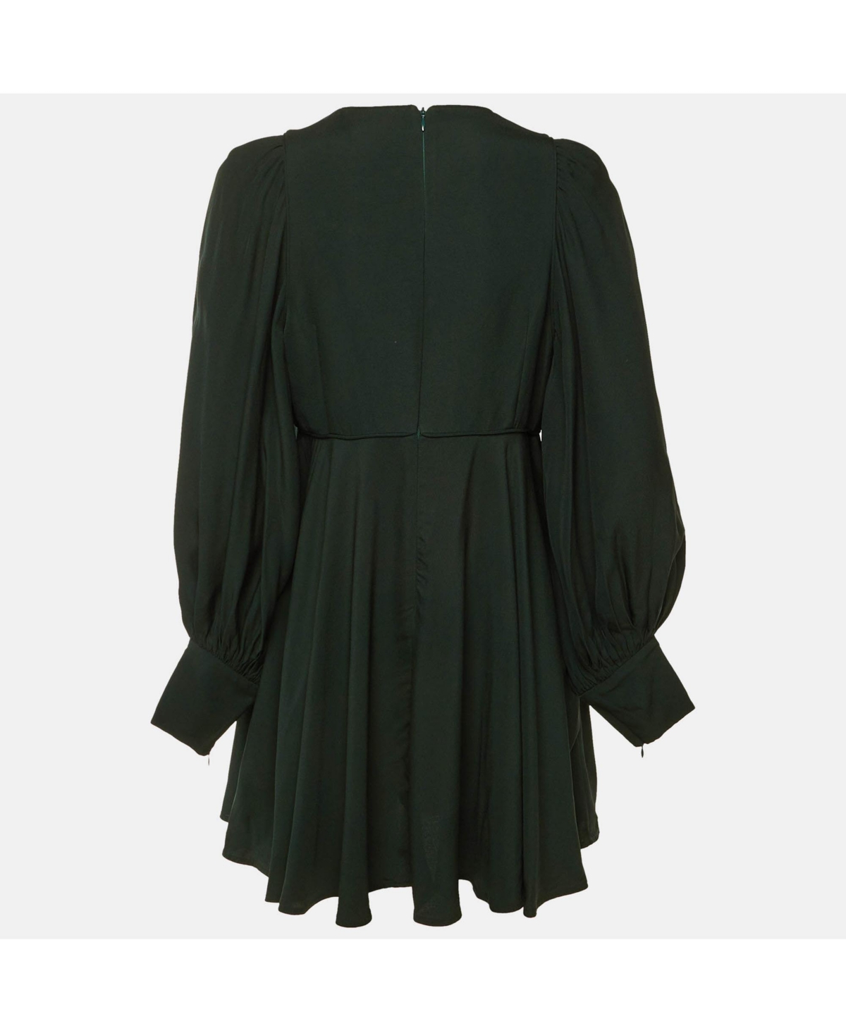 Pre-Owned Zimmermann Women's Crepe Keyhole Detail Mini Dress