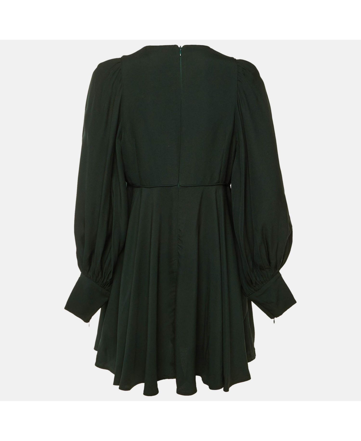 Women's Crepe Keyhole Detail Mini Dress