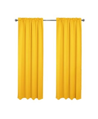 100percentage  Polyester Twilight Blackout Rod Pocket Curtain Panel