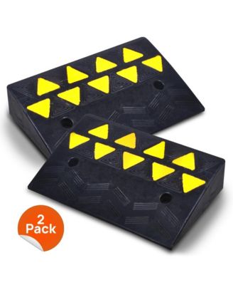 Heavy-Duty Car/Truck Curb Ramps - Vehicle Bridge Kit (Pair)