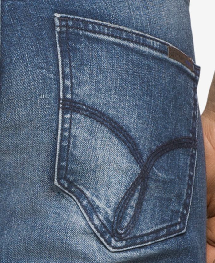 Calvin Klein Jeans Men's Sculpted Blue Mountain Jeans Macy's