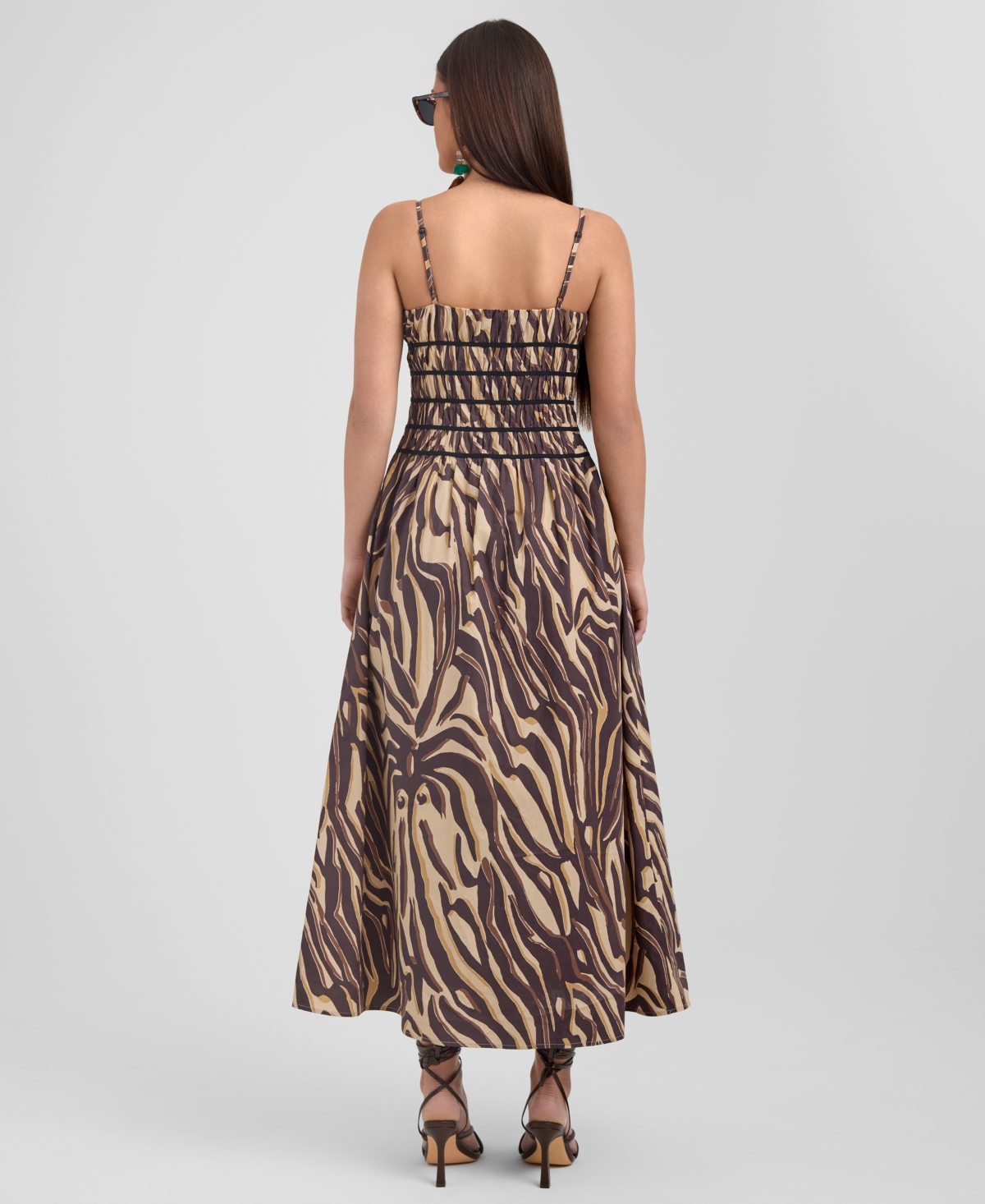 Rachel Roy Women's Square Neck Maxi Dress