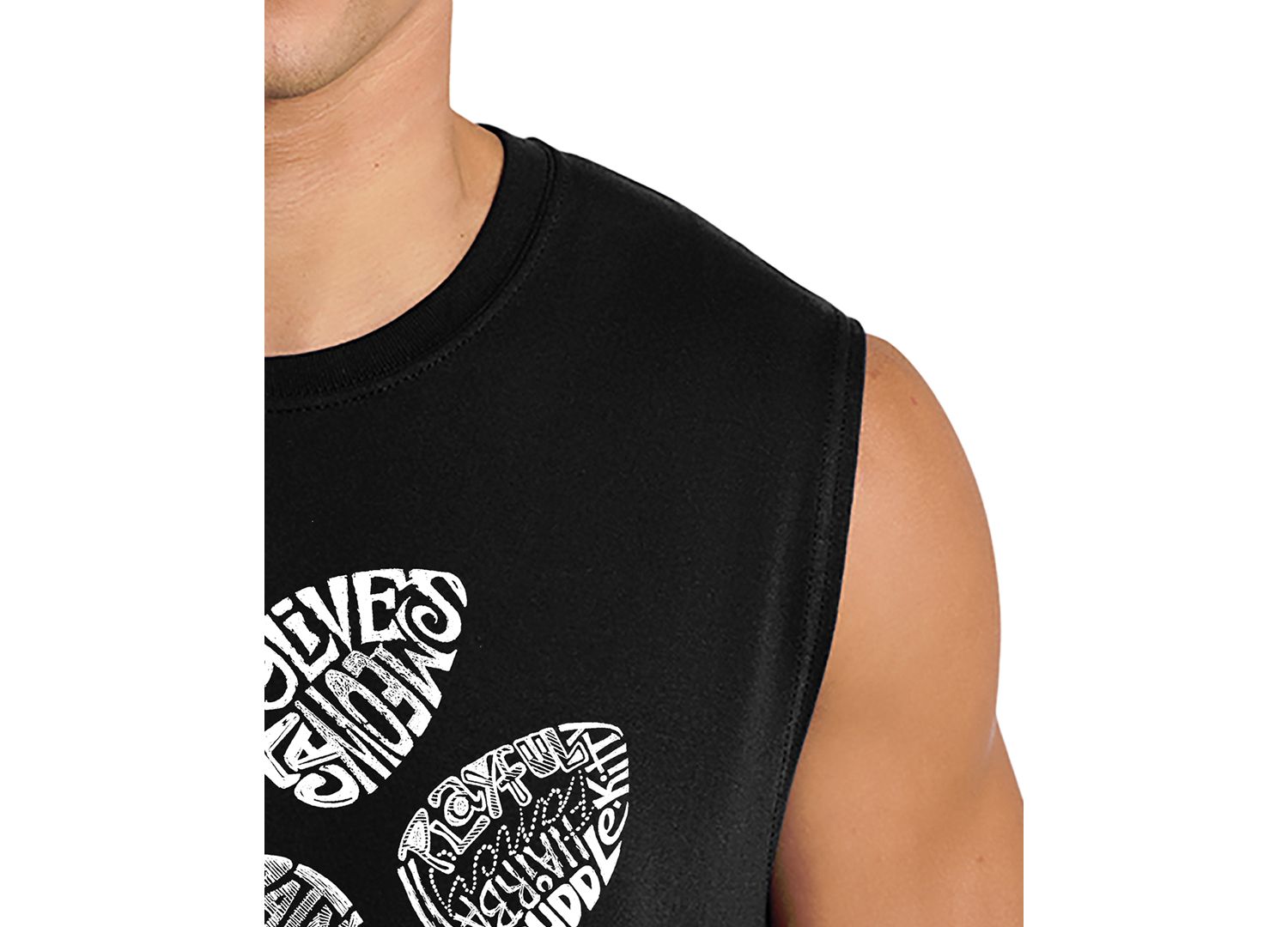 Men's Paw Print Graphic Tank Top