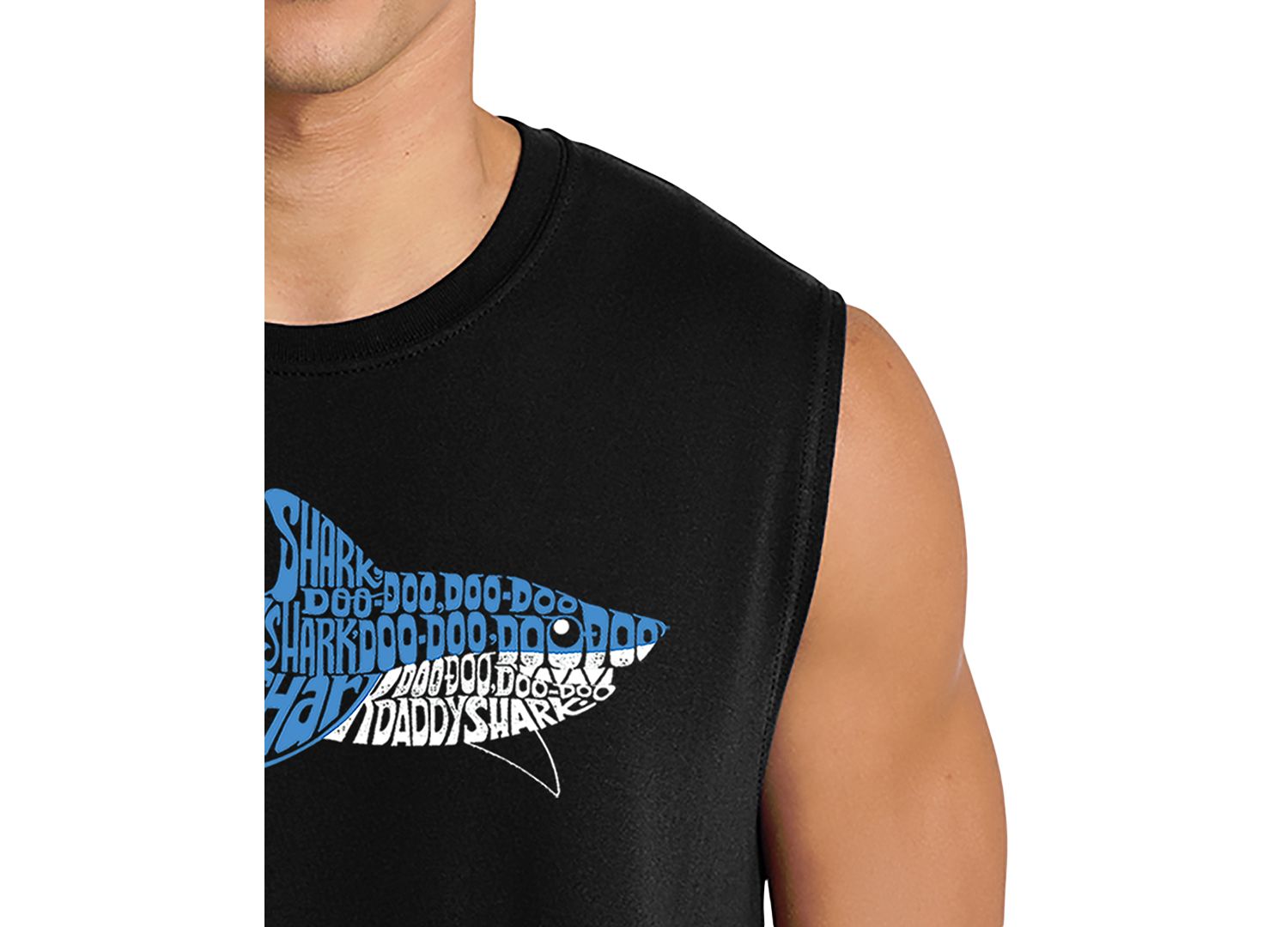 Men's Shark Graphic Tank Top