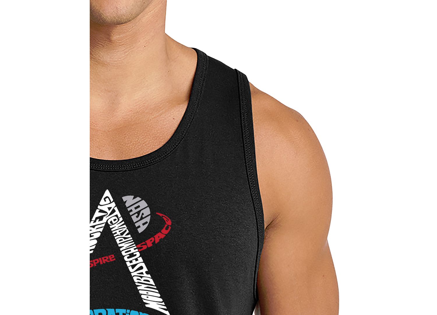 Men's NASA Artemis A Logo Tank Top