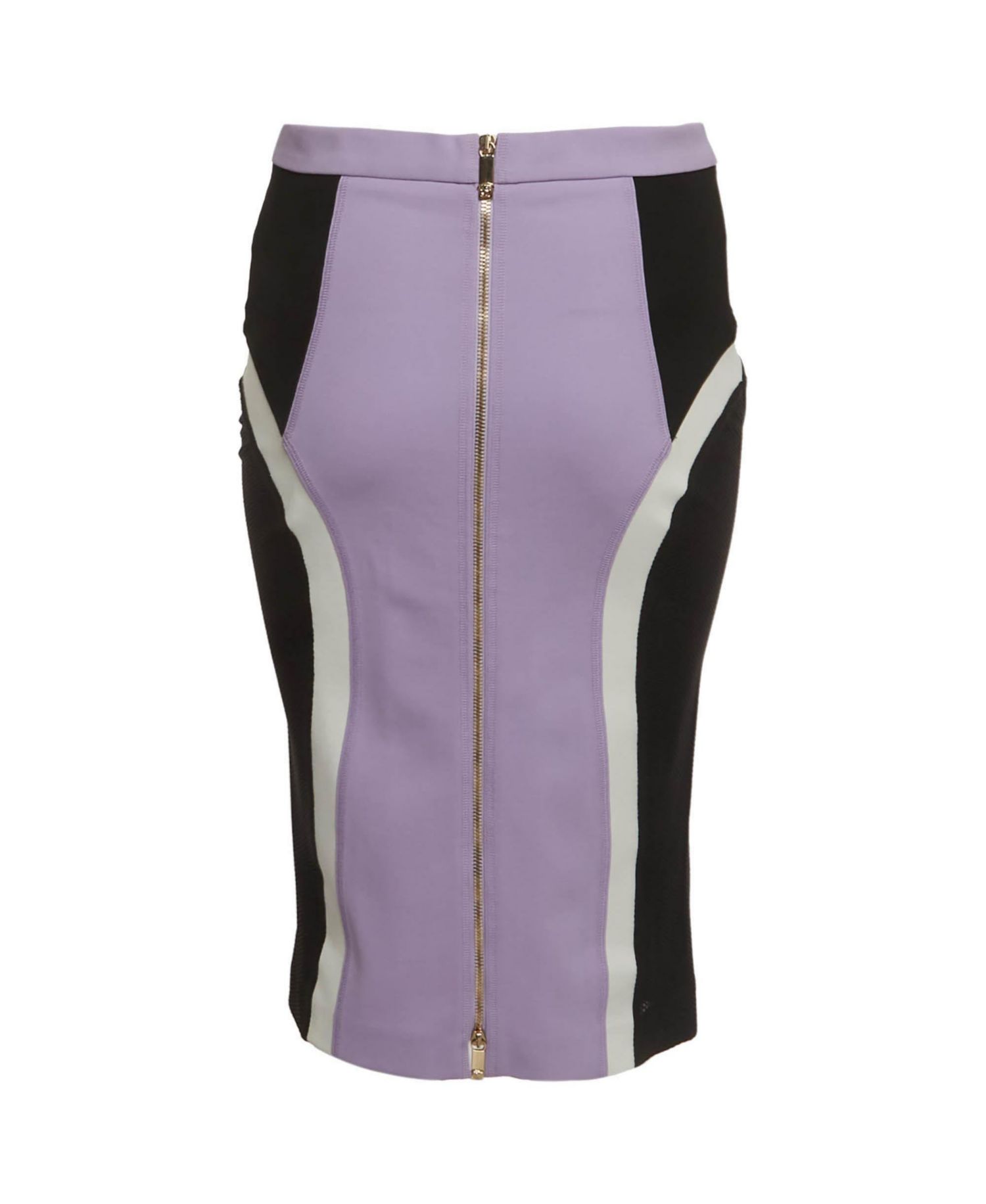 Women's Multicolour Jersey Pencil Skirt