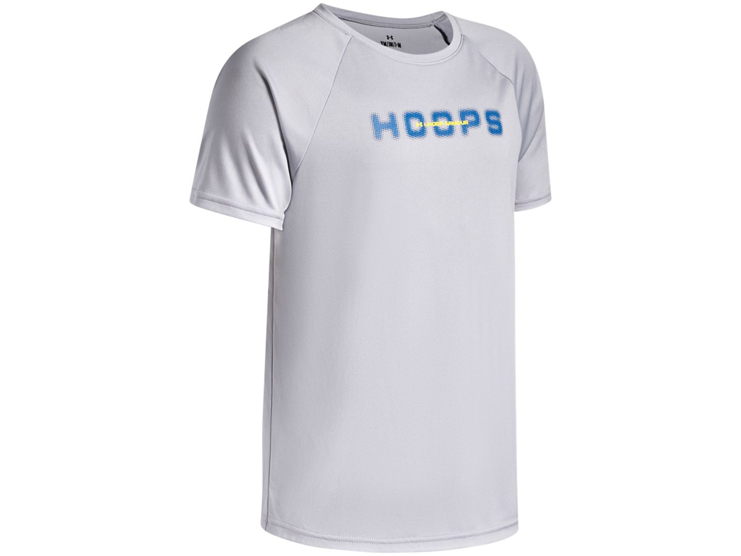 Футболка Under Armour Basketball Short-Sleeve для мальчиков, цвет: Серый — фото 2