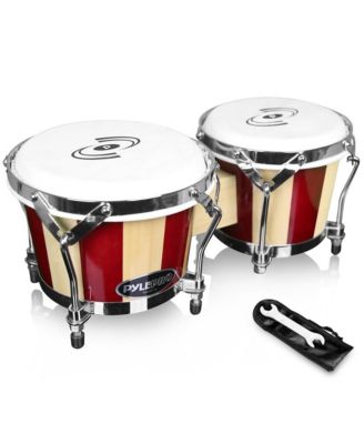 Hand-Crafted Wooden Bongos - Bongo Drums