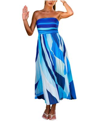 Women's Musing Abstract Maxi Beach Dress