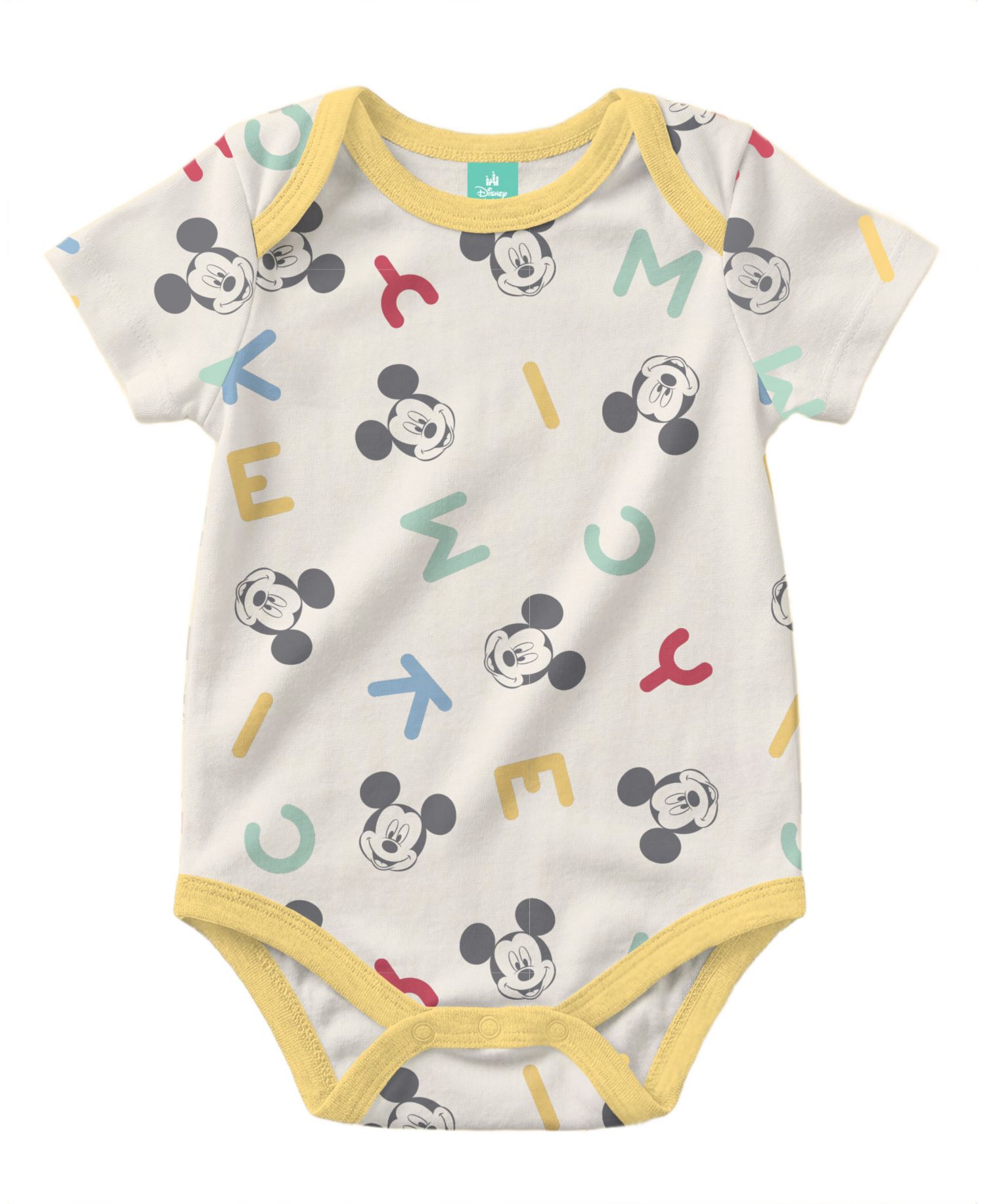 Baby Boys' Mickey Mouse Long-Sleeve Hoodie, 2 Bodysuit and Pants, 4-Piece Set