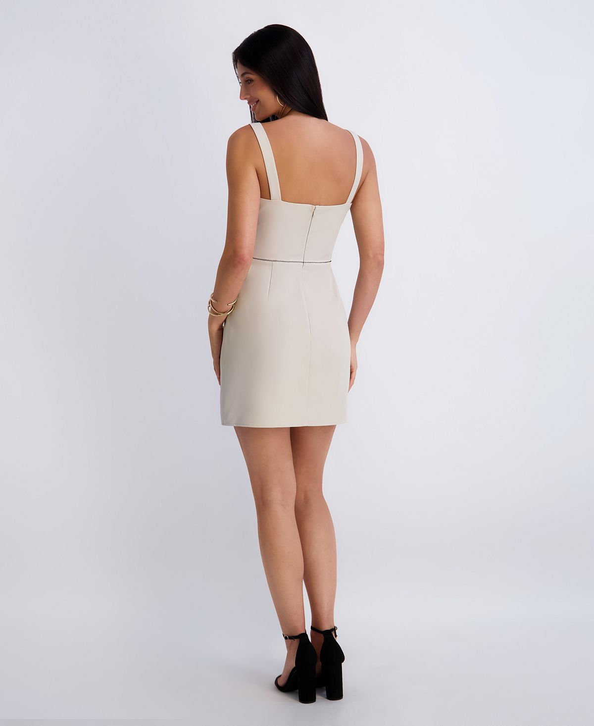 Siena Women’s Sweetheart Scuba Mini Dress view 5 — MAYCSS fashion products