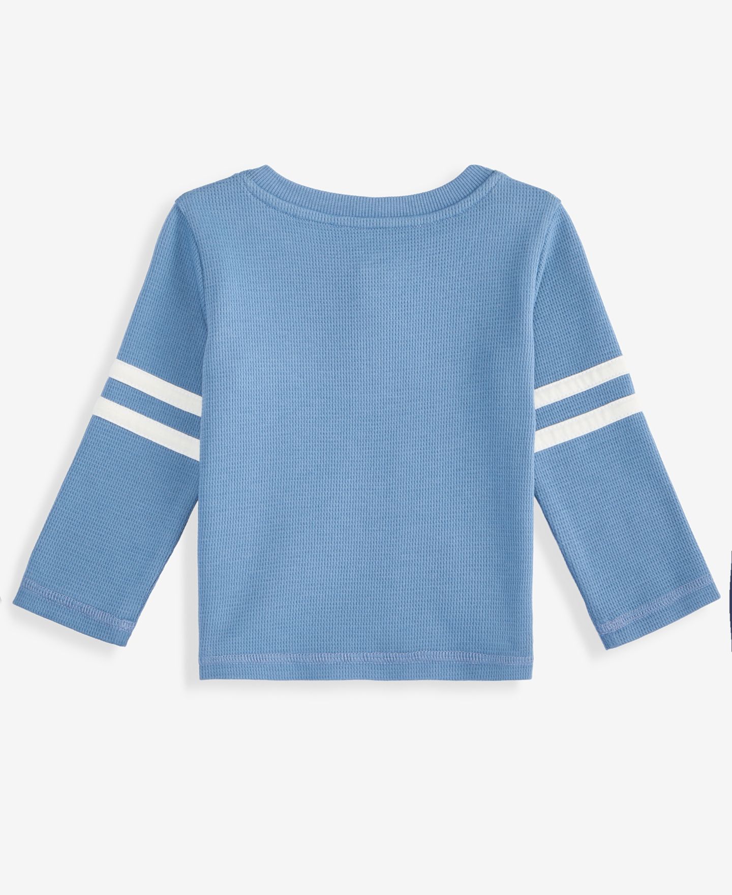 Футболка First Impressions Mix & Match Long-Sleeve Retro-Stripe T-Shirt для мальчиков-малышей — фото 3