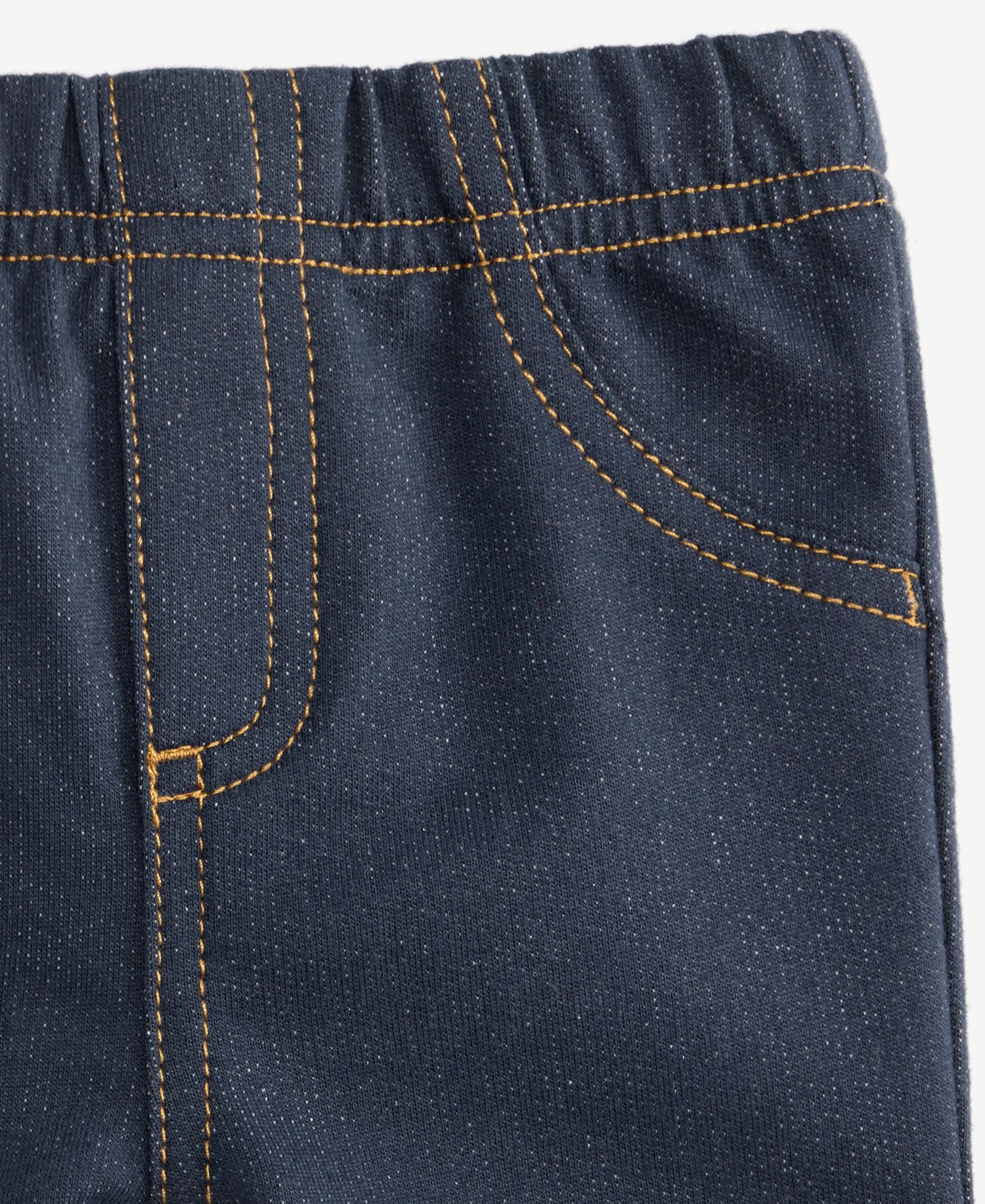 Baby Boys' Mix & Match Knit Denim Jogger Pants