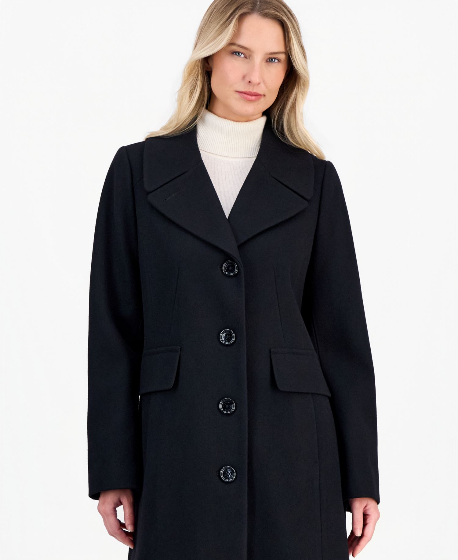 Women's Single-Breasted Maxi Coat