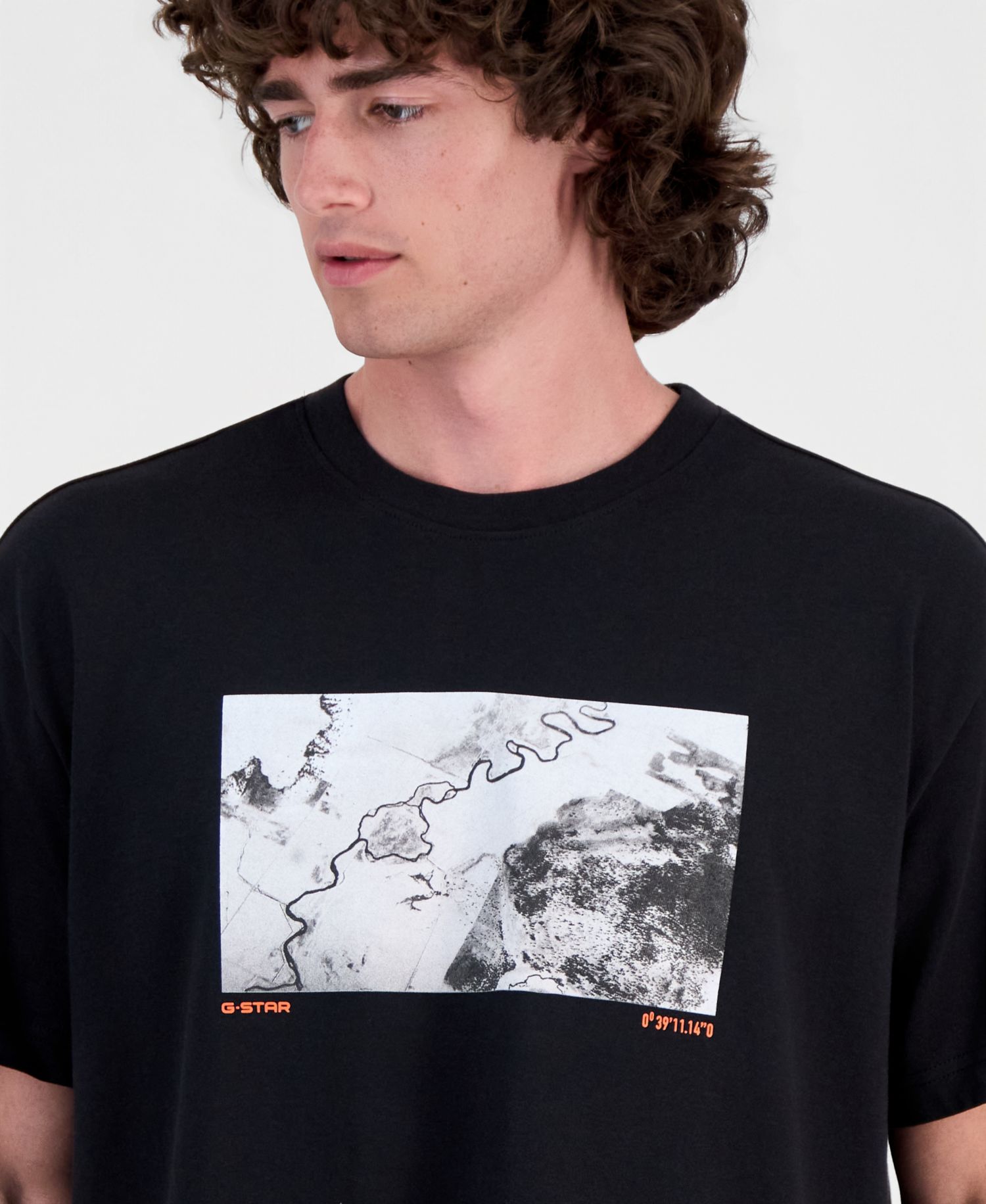 Men's Topo Print T-Shirt