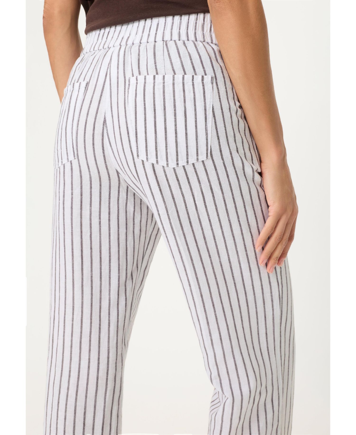 Women's Stripe Pull-On Pant