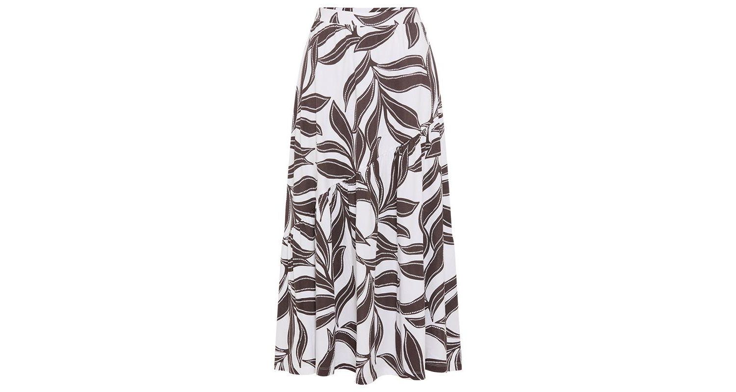 Women's Dotted Leaf Skirt