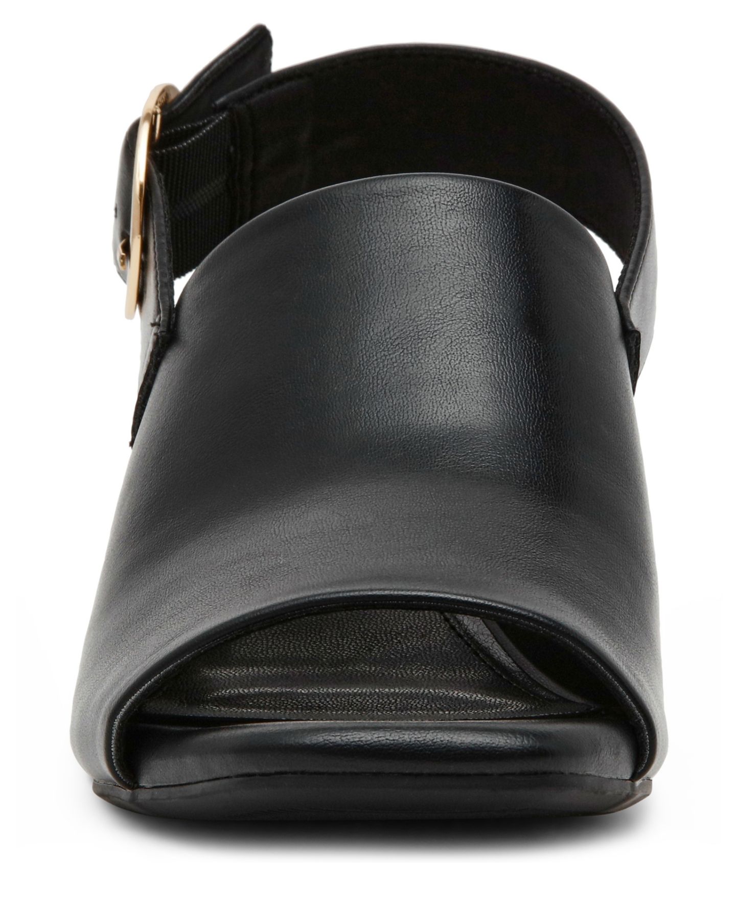 Женские ботинки Anne Klein Maddy Square Toe Shooties, цвет: Чёрный гладкий — фото 6