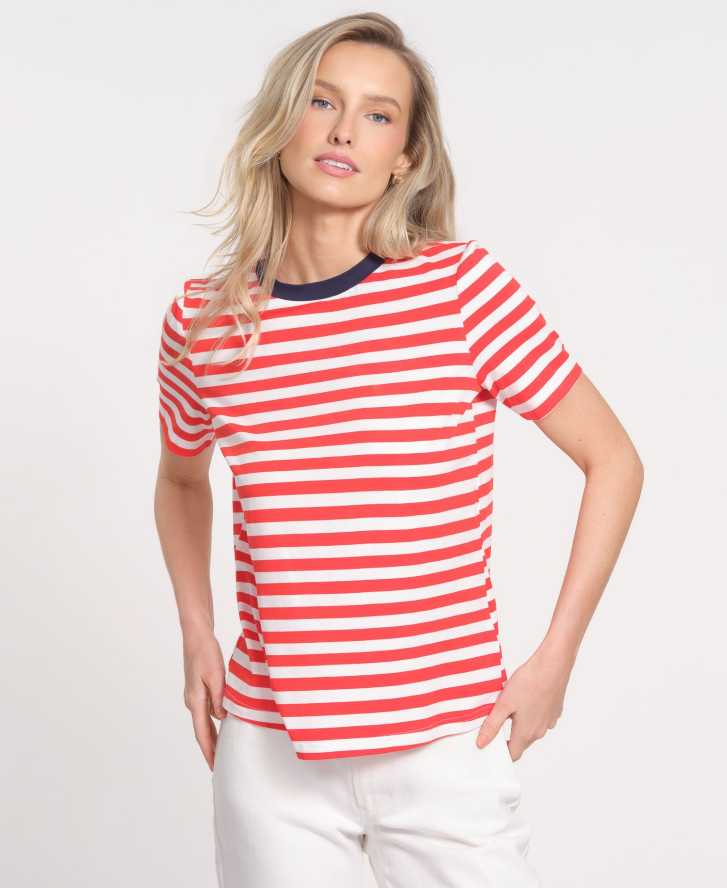 Women's Short-Sleeve Crewneck Top