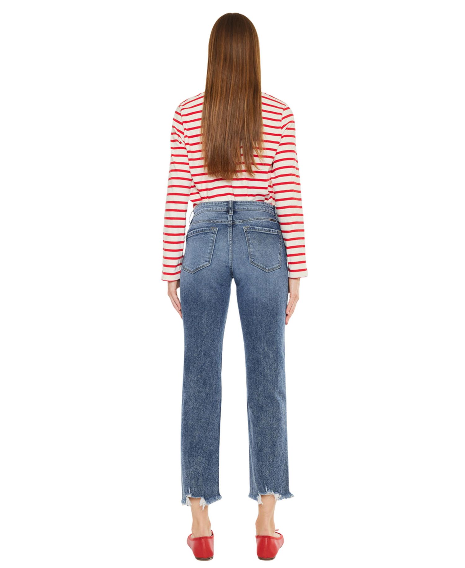 Women's Kathrine High Rise Slim Straight Jeans