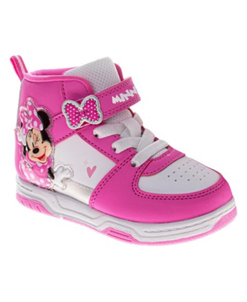 Кроссовки Disney Minnie Mouse High-Top Sneakers для девочек, цвет: Розовый