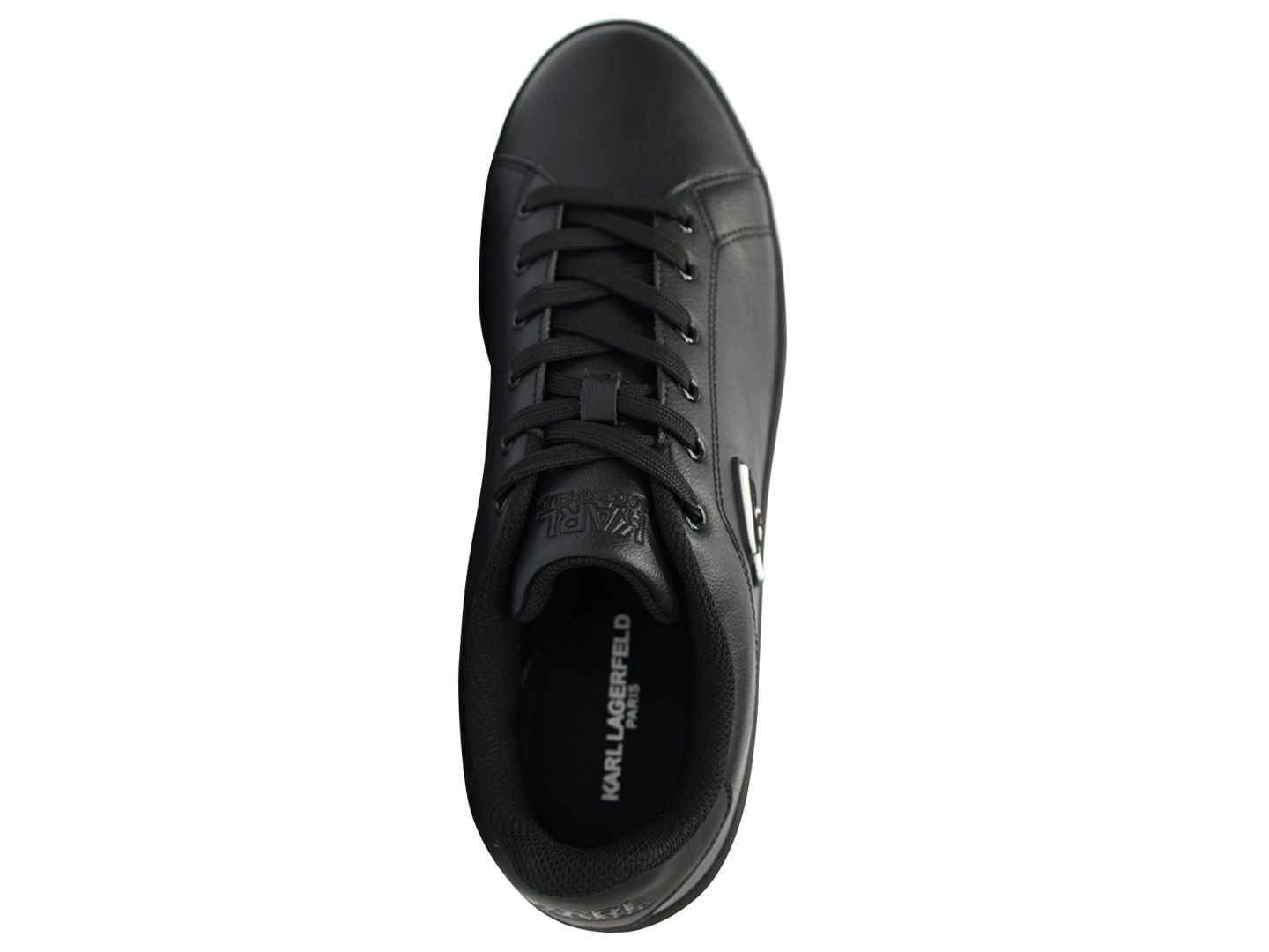 Мужские кроссовки KARL LAGERFELD PARIS Claude Lace-Up, цвет: Чёрный — фото 4