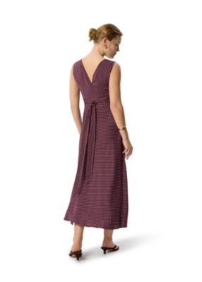 whistles purple dress Whistles Mini Spot Sleeveless Dress Purple/Multi Size 12