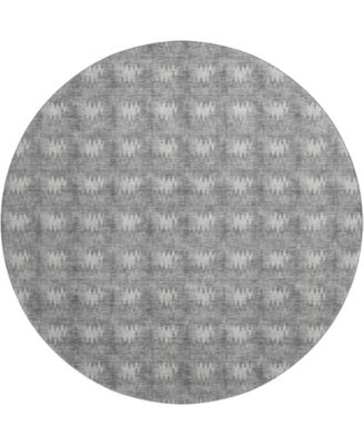 Soft Essentials Machine Washable SE5 8'x8' Round Area Rug