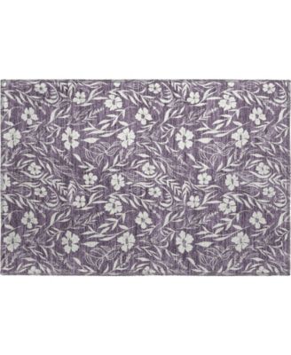 Soft Essentials Machine Washable SE4 1'8"x2'6" Area Rug