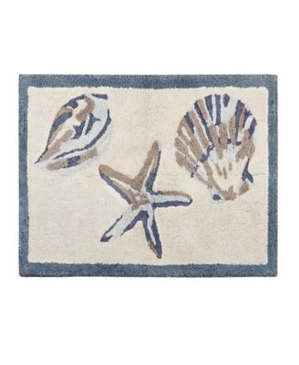 Bayside Tufted Cotton Bath Rug, 21" x 34"