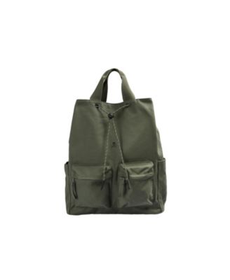 Canvas Drawstring Backpack