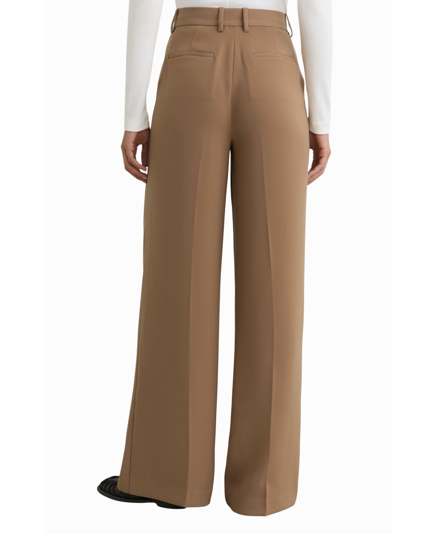 Women's Wide-Leg Tailored Trousers