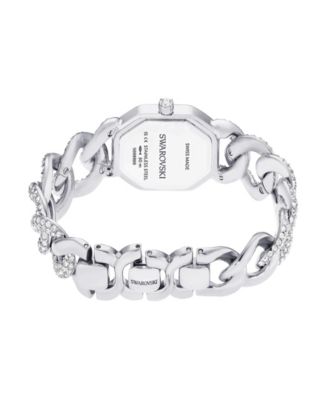 Swarovski Dextera Chain Swiss Crystal Bracelet Watch 44 x 20mm