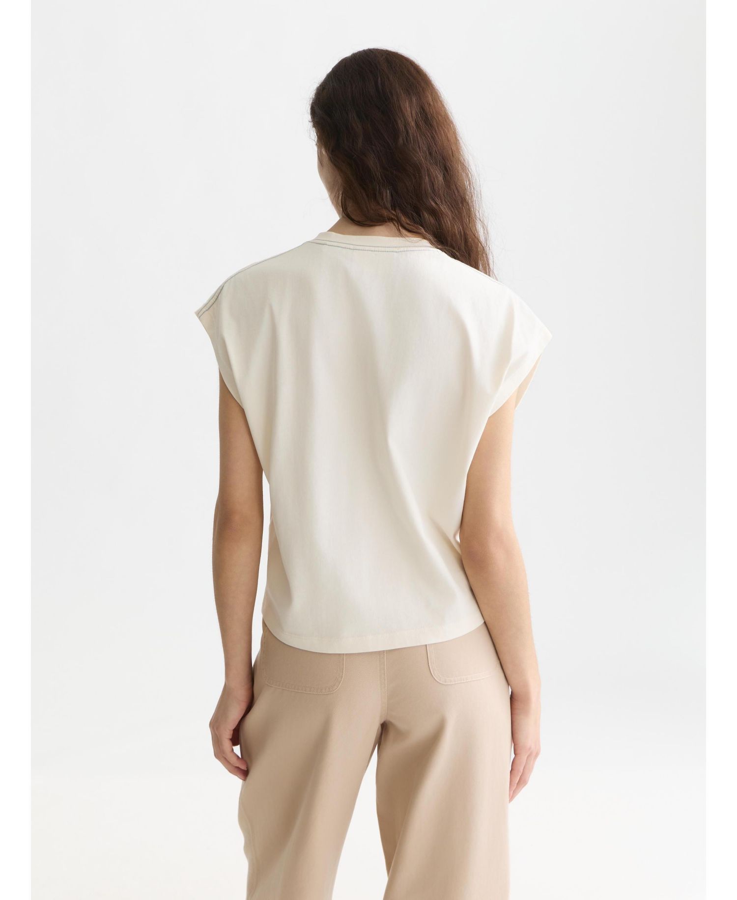 Women's Twisted Neckline Tops and Tees