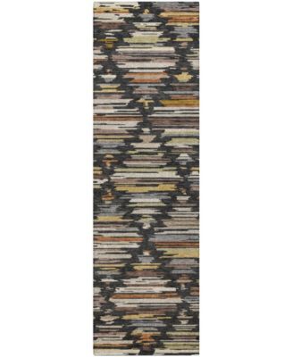 Kenner KN2 2'3"x7'6" Runner Area Rug