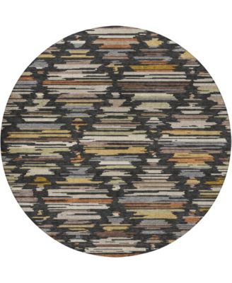 Kenner KN2 8'x8' Round Area Rug