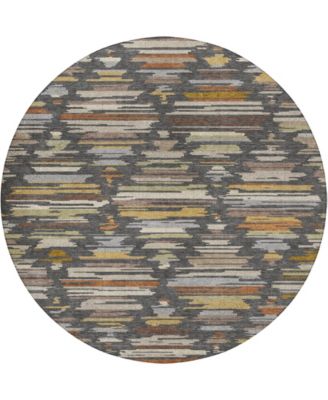 Kenner KN2 8'x8' Round Area Rug