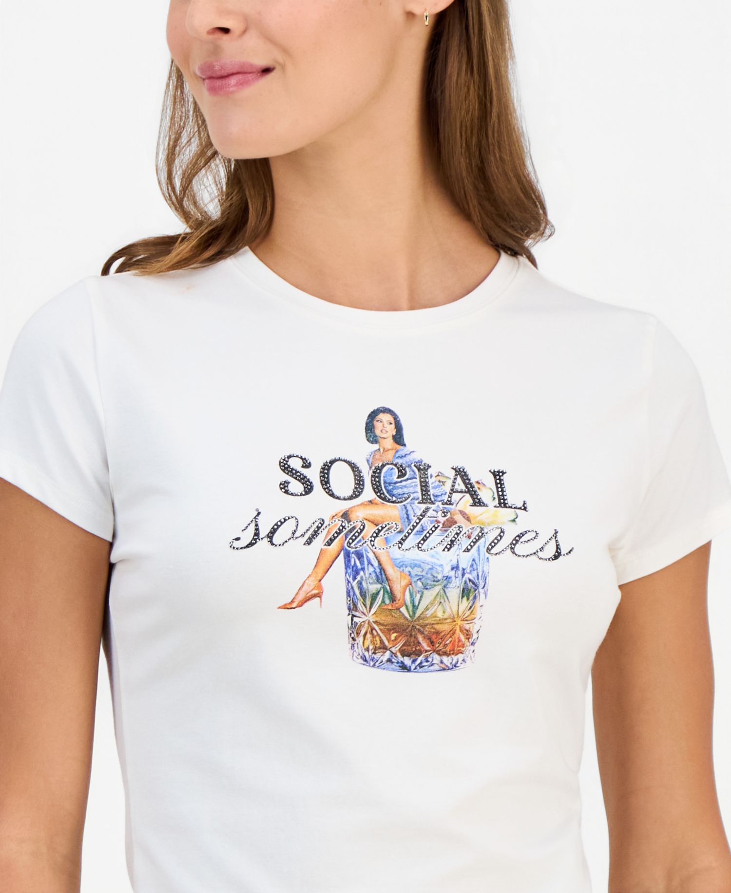 Women's Social Social Drink Short-Sleeve T-Shirt
