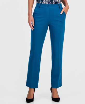 Petite Modern Compression Slim-Leg Pants