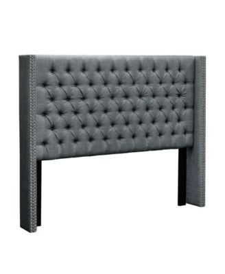 Amelia 68.5" Wingback Upholstered Headboard