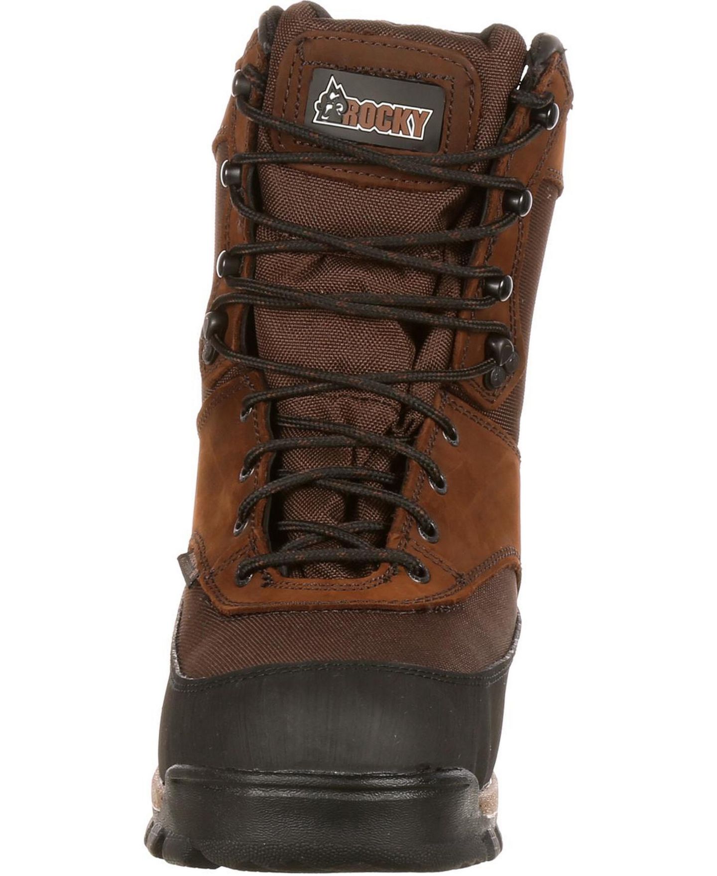 Мужские ботинки ROCKY Core Waterproof 800G Insulated Outdoor Boot, цвет: Тёмный коричневый — фото 9