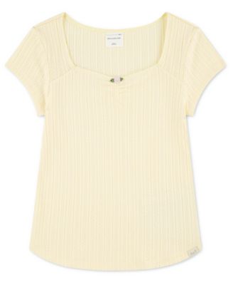 Girls' 5-16 Short-Sleeve Top