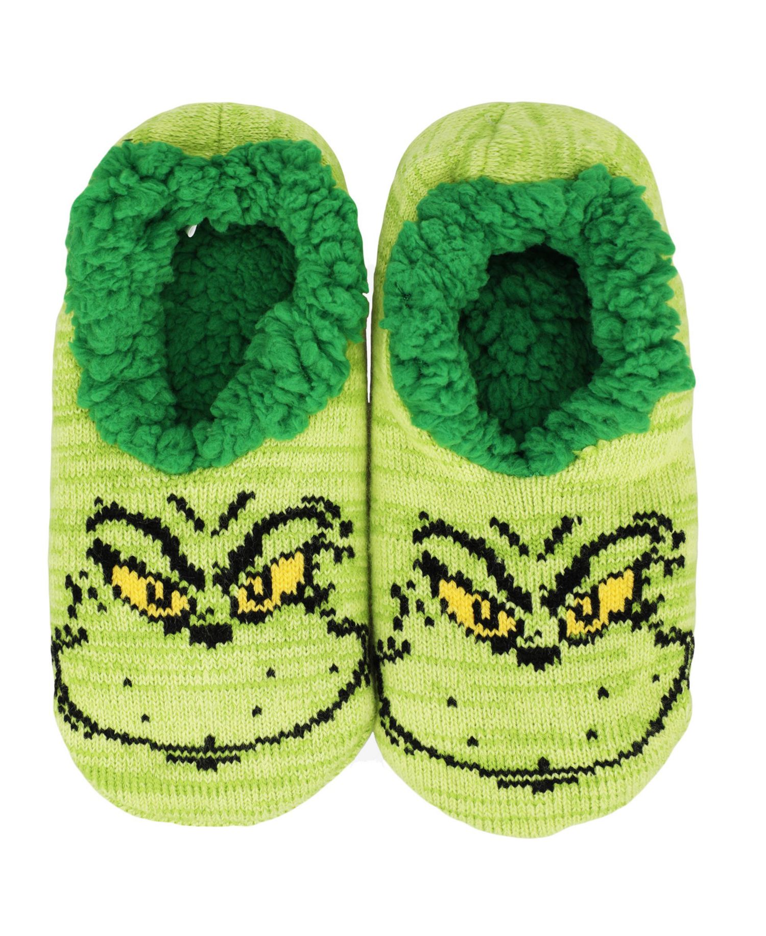 Women's Big Face Knit Slipper Sock