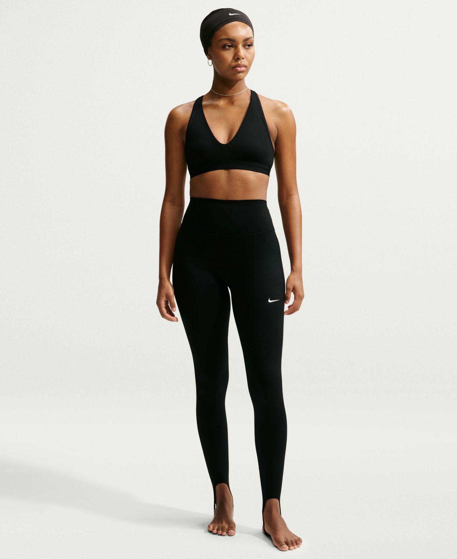 Women's High-Waisted Stirrup Leggings