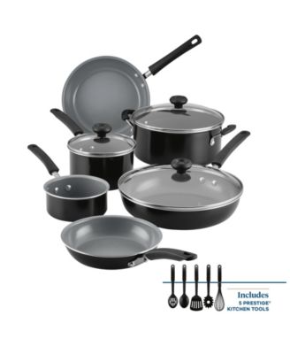 Easy Clean Pro Ceramic Nonstick 14-Piece Cookware Set