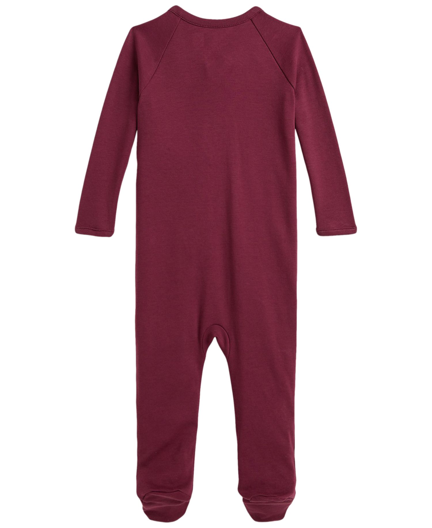 Baby Boys' Cotton Interlock Footed Coverall