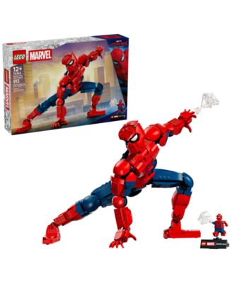 Marvel Spider-Man Hero Figure 76346 813-Piece Articulated Building Set, Ages 12+