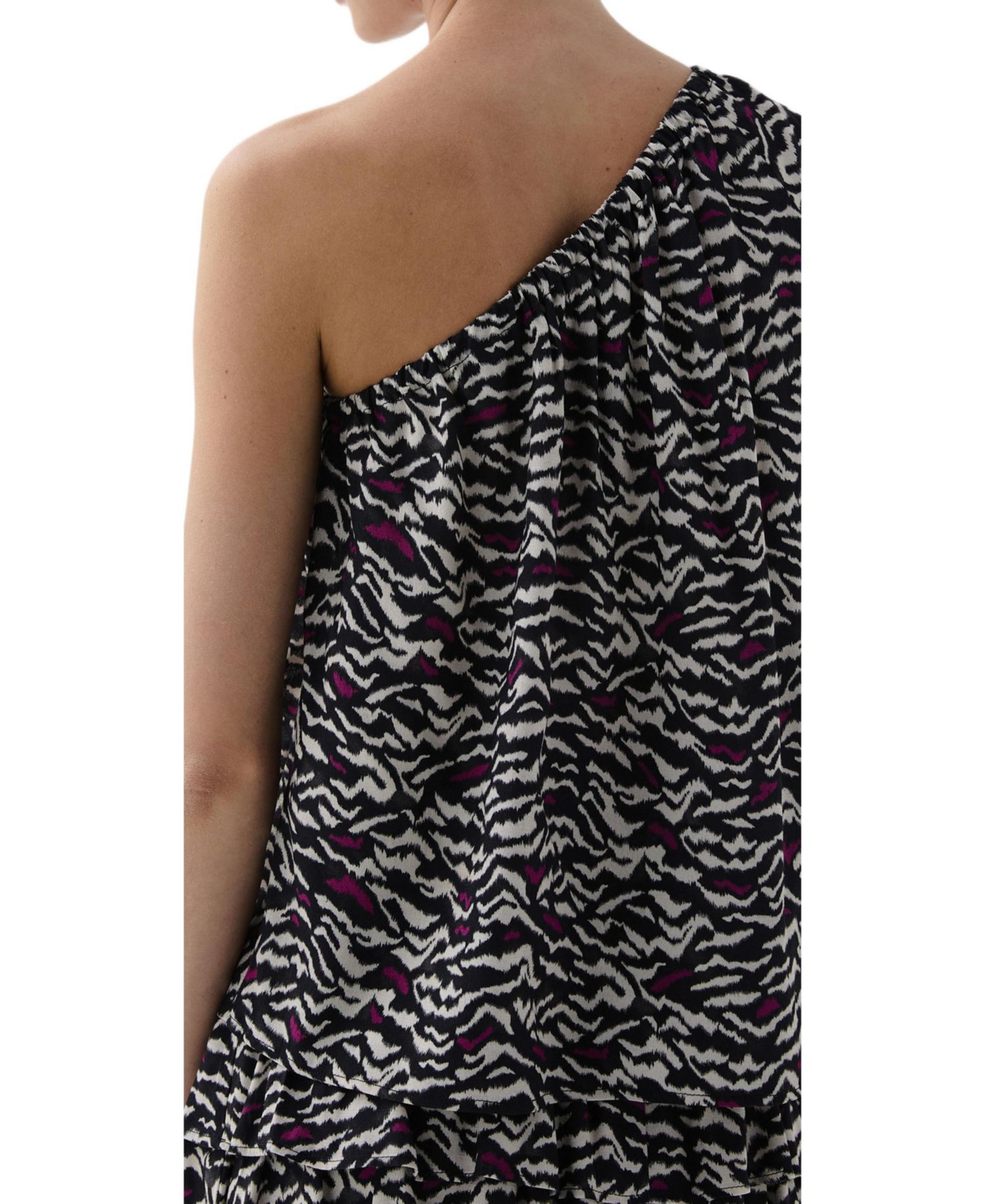 Women's Ruffle Mini Shirt