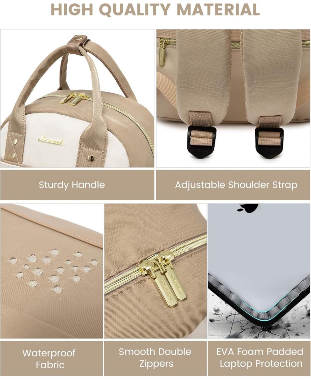 Lovevook Small Backpack Purse for Women, Mini bag, Cute Fashion Daily Travel Work