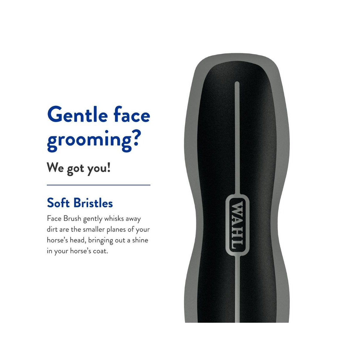 Wahl Professional Animal Equine Grooming Face Horse Brush